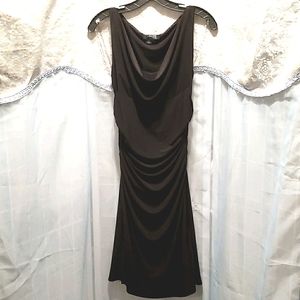 LAUREN RALPH LAUREN DRESS SLEEVELESS BLK SZ 6